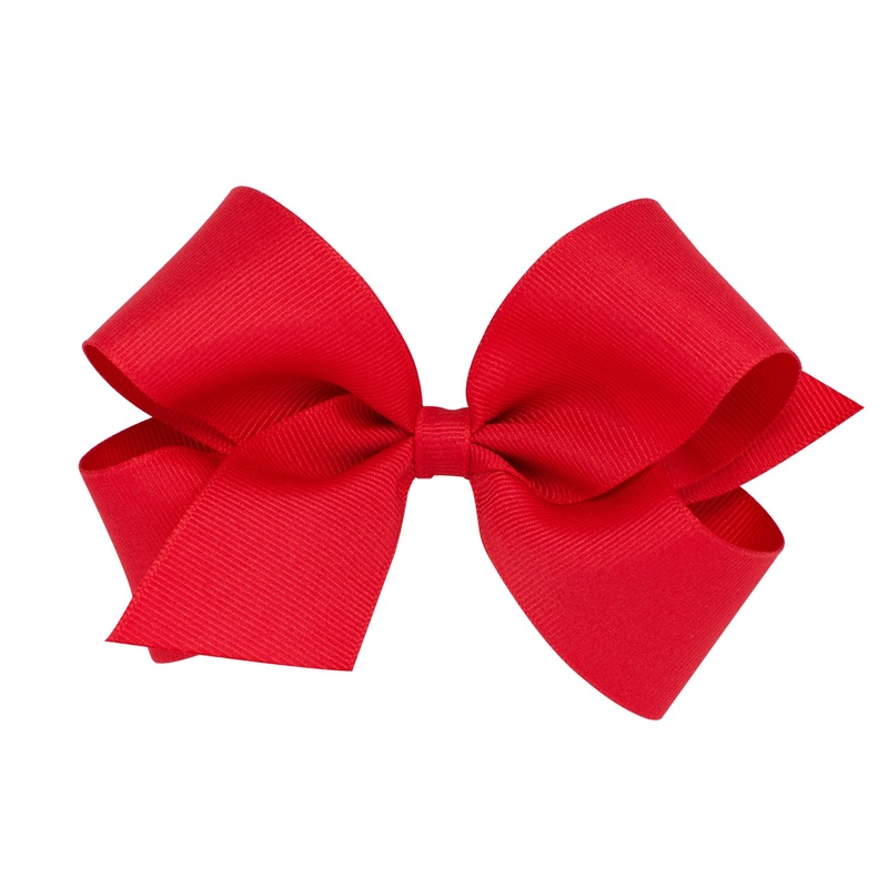 Wee Ones Medium Grosgrain Bow Black