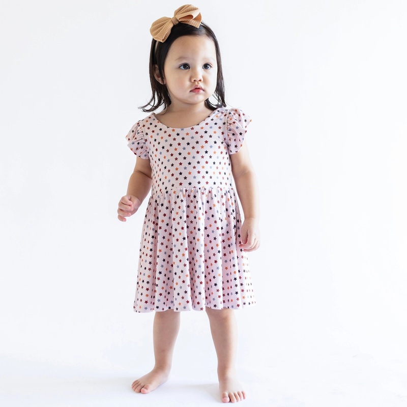Western Star Swing Dress 6-9M