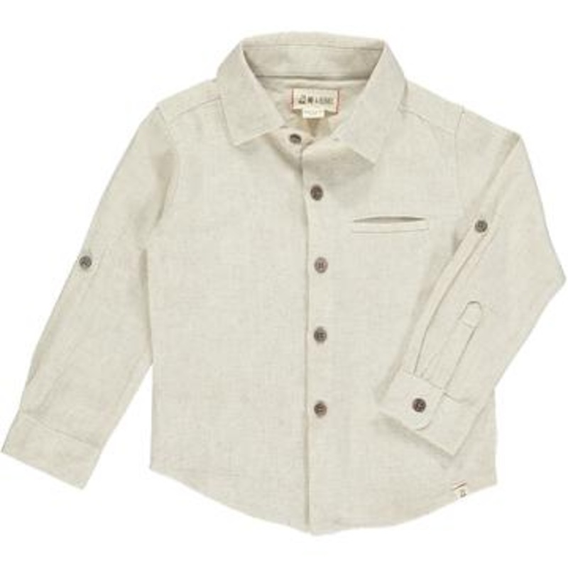 ATWOOD Woven shirt CREAM Gauze 12-18M