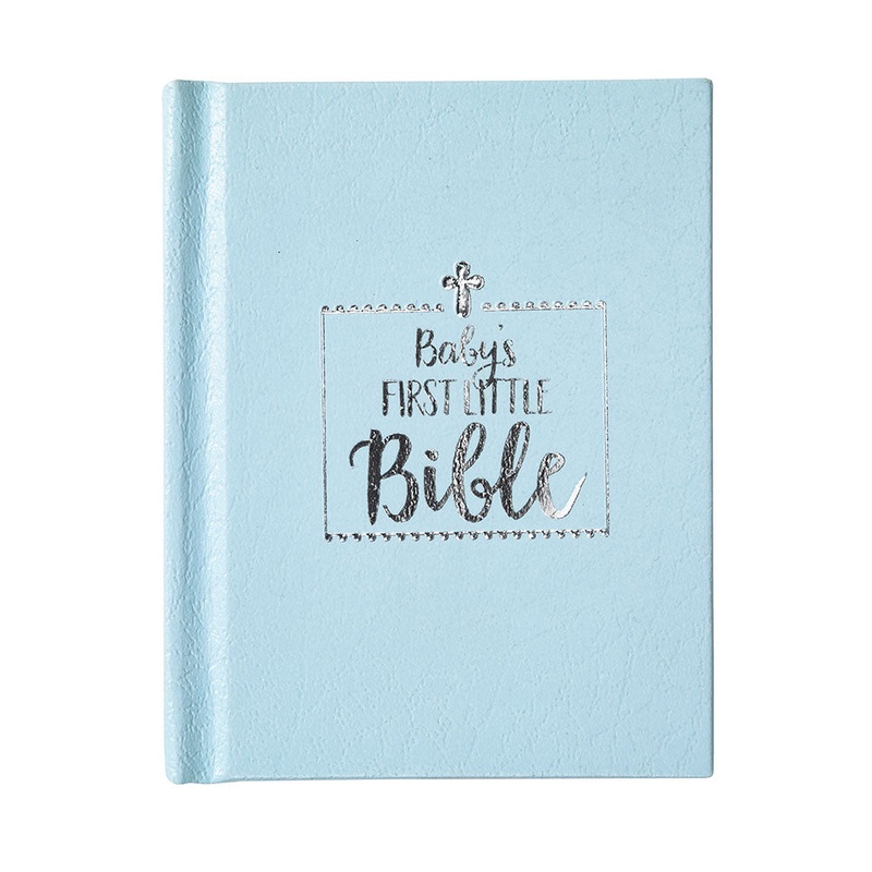 BABY BOY FIRST BIBLE, BLUE
