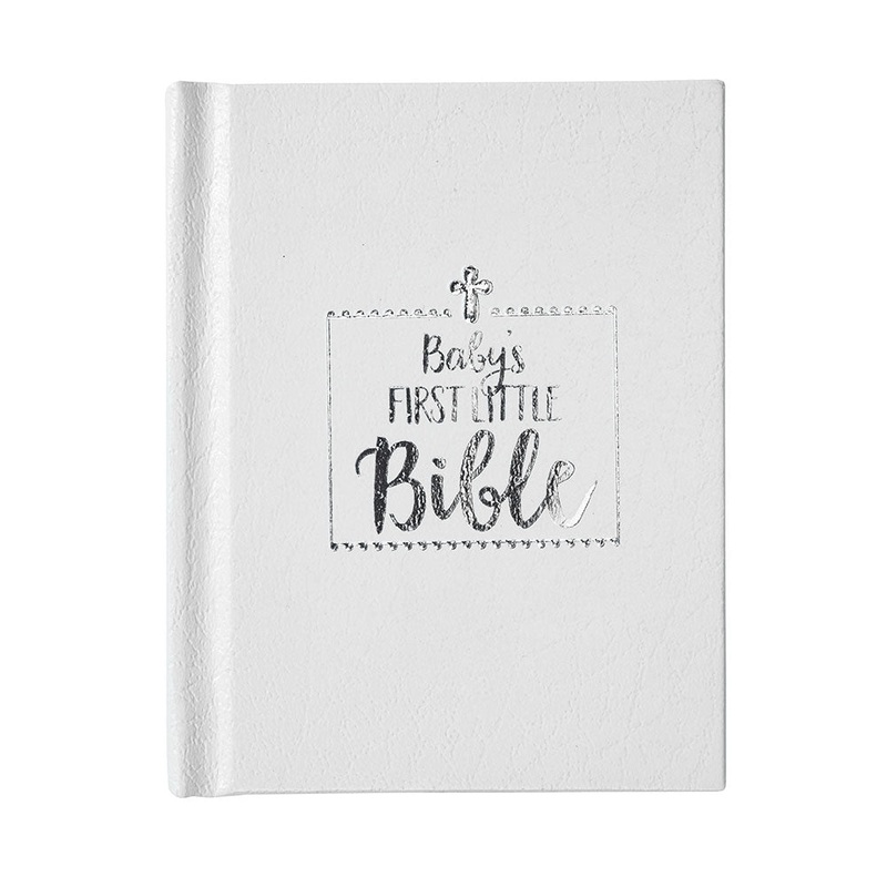 BABY’S FIRST BIBLE, WHITE