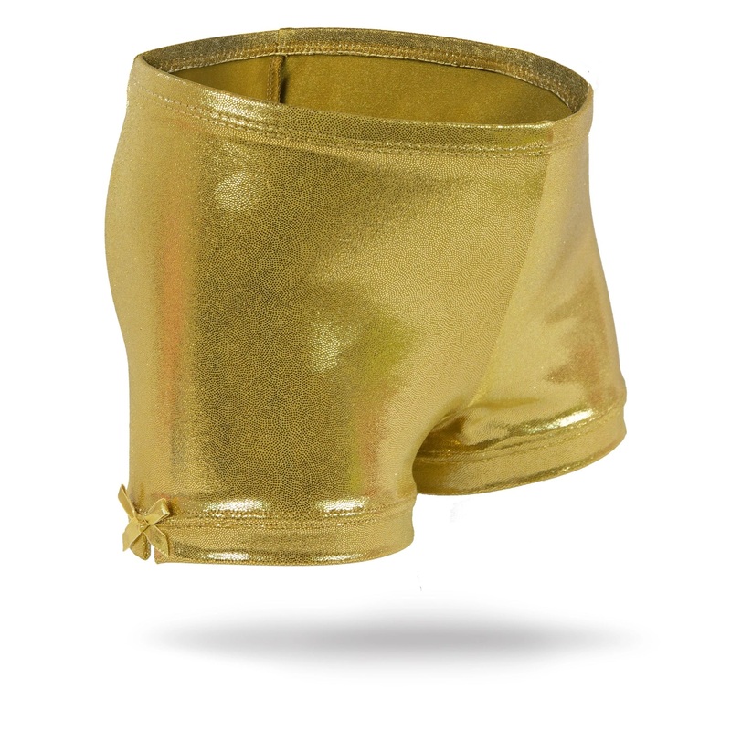 Gold Star Girls Spandex Shorts 2T