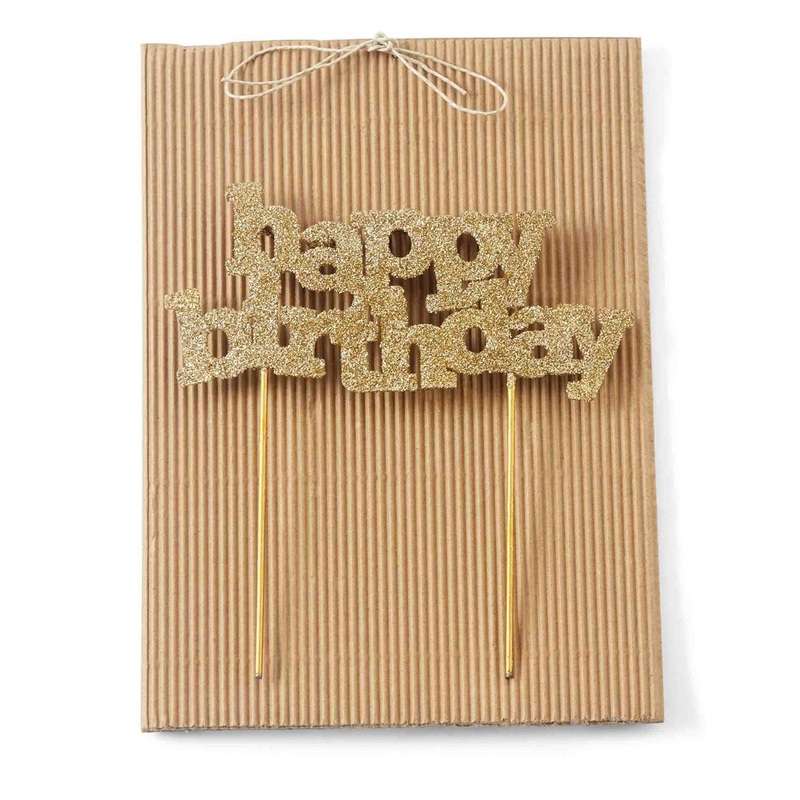 HAPPY BDAY CANDLE HOLDER