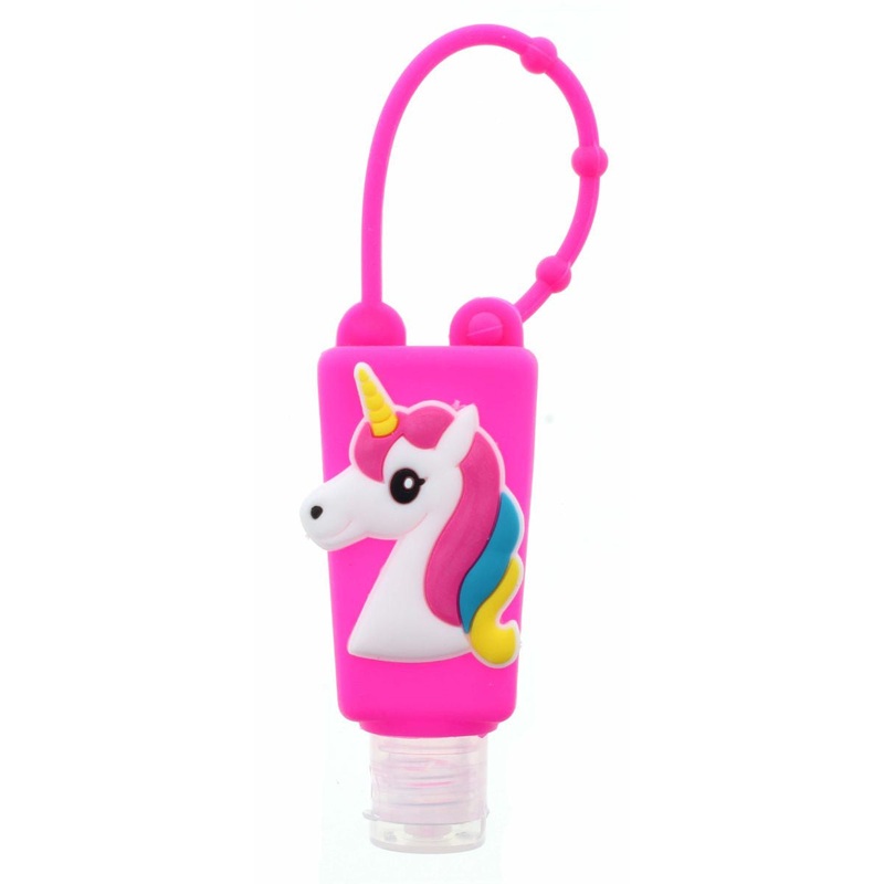 Kids Hand Sanitizer Holder Pink Unicorn