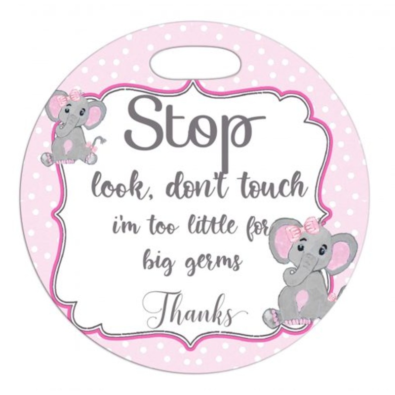 Stop Germ Sign