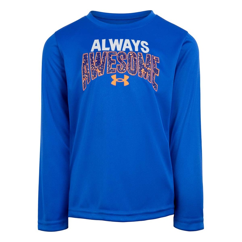 UA Always Awesome LS Versa Blue 2T