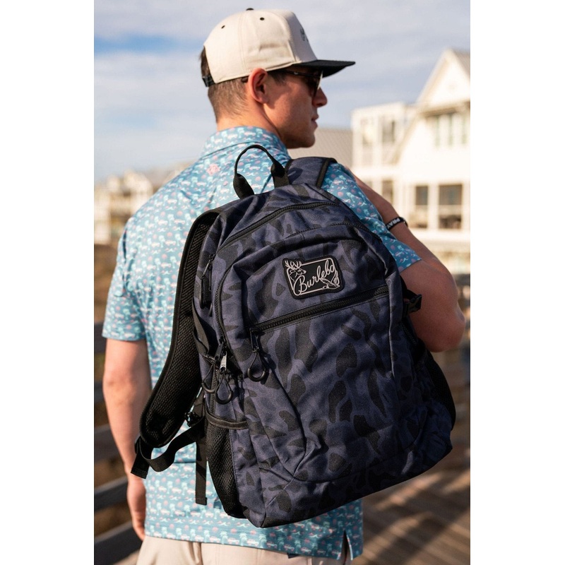 Burlebo Backpack | Black Camo