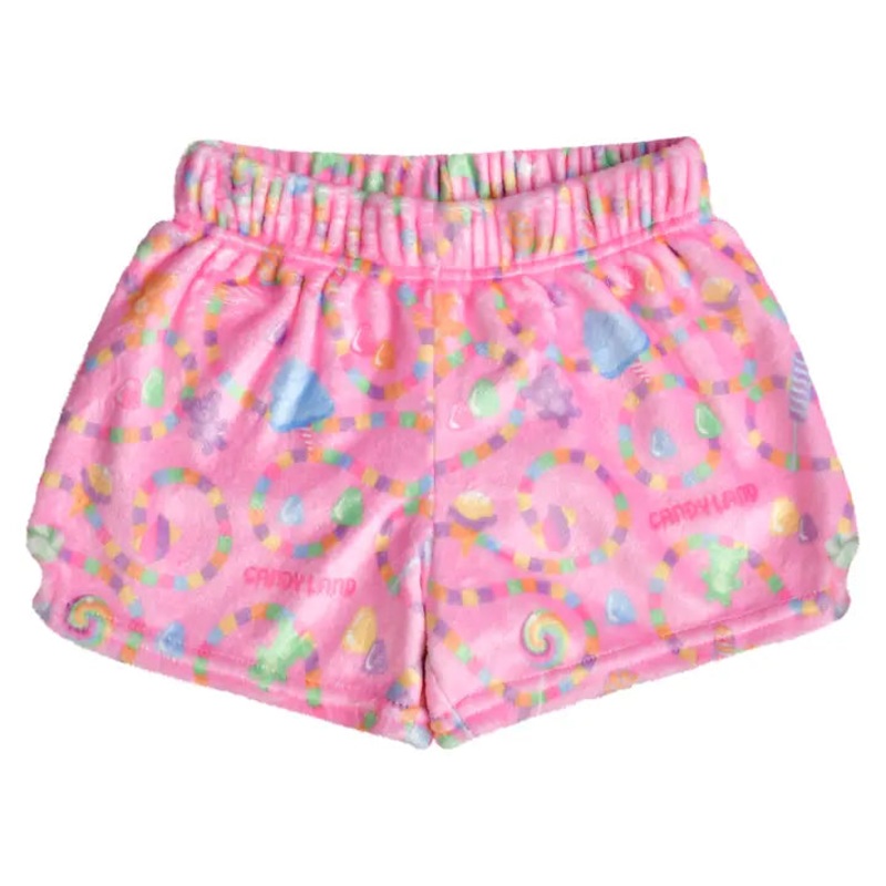 Candy Land Sugar Trail Plush Shorts XS