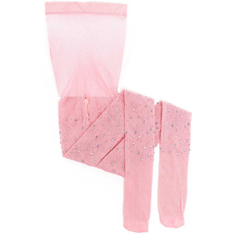 Great Pretenders Rhinestone Tights | Light Pink Light Pink