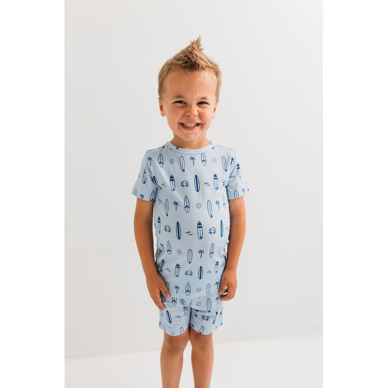 In My Jammers Surfs Up Two Piece Short Set 2T