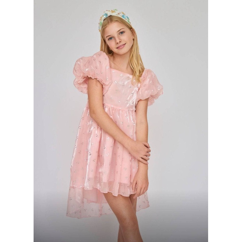 Shimmer Cherry Party Low Dress 4T