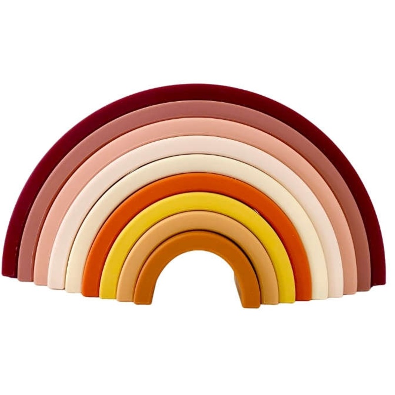 Sugar + Maple Rainbow Stacker (9 pc) | Neutral