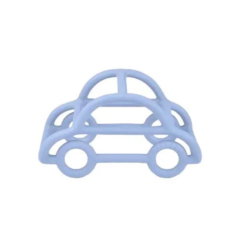 3D Car Teether Navy Blue