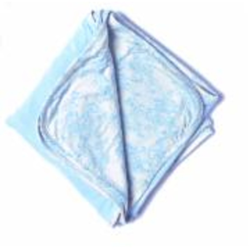 Everly Grey Swaddling Blanket Blue | Chantilly