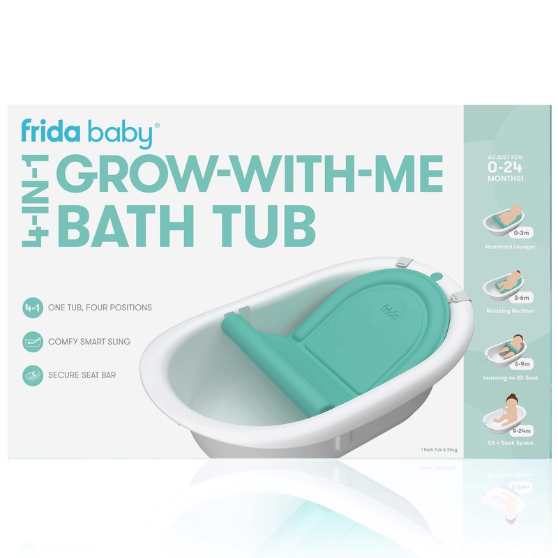 Frida 4-in-1 Grow-With-Me Bath Tub