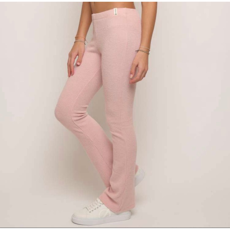 Kaveah Hacci Rib Wide Leg Pant | Petal Bloom S (8-10)