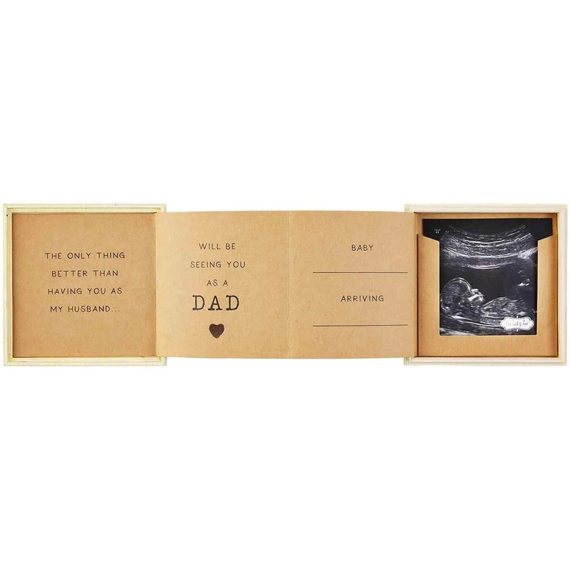Mud Pie Dad Announcement Gift Box