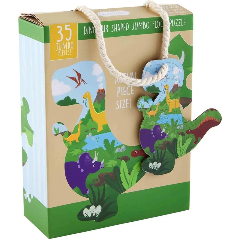 Mud Pie Dinosaur Shaped Puzzle