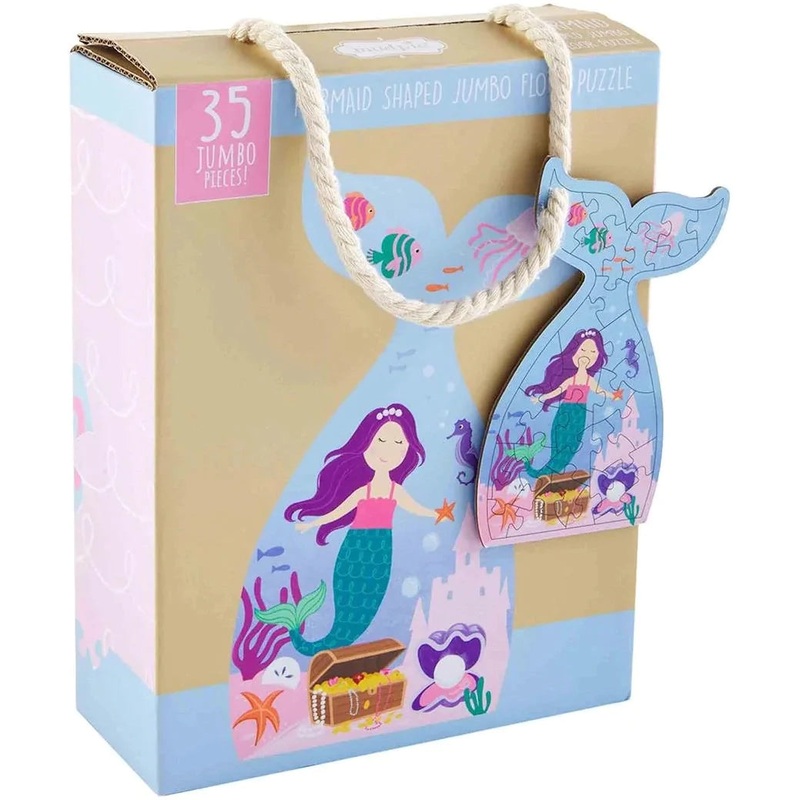 Mud Pie Mermaid Magical Shaped Puzzle