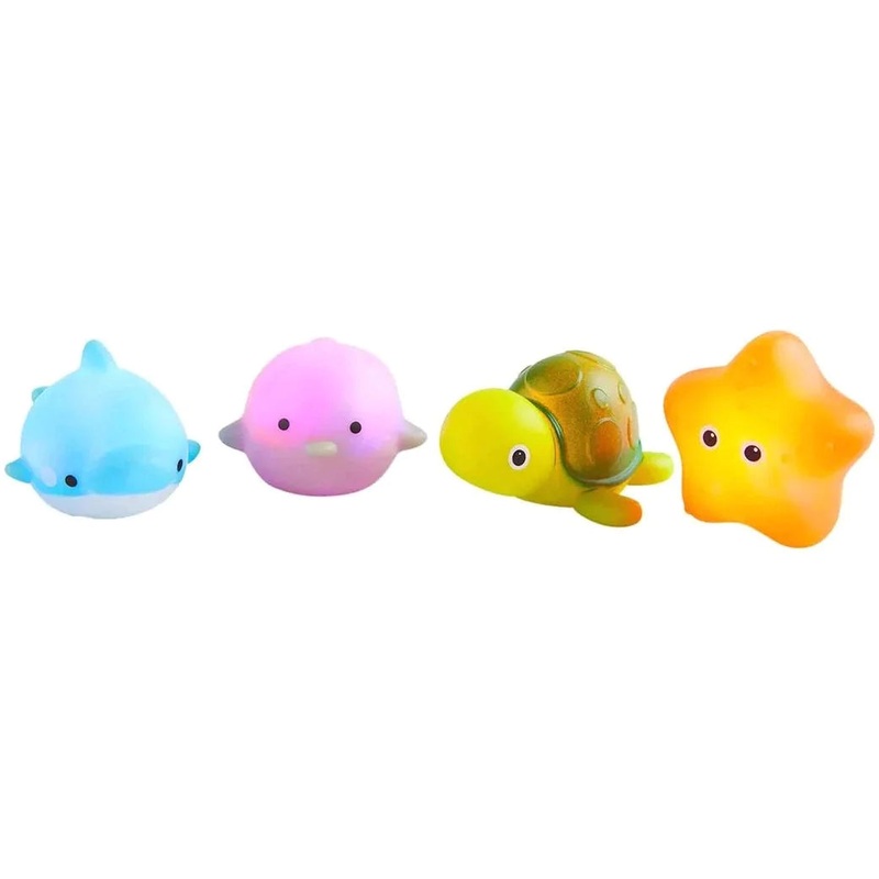 Mud Pie Ocean Light-Up Bath Toy Set