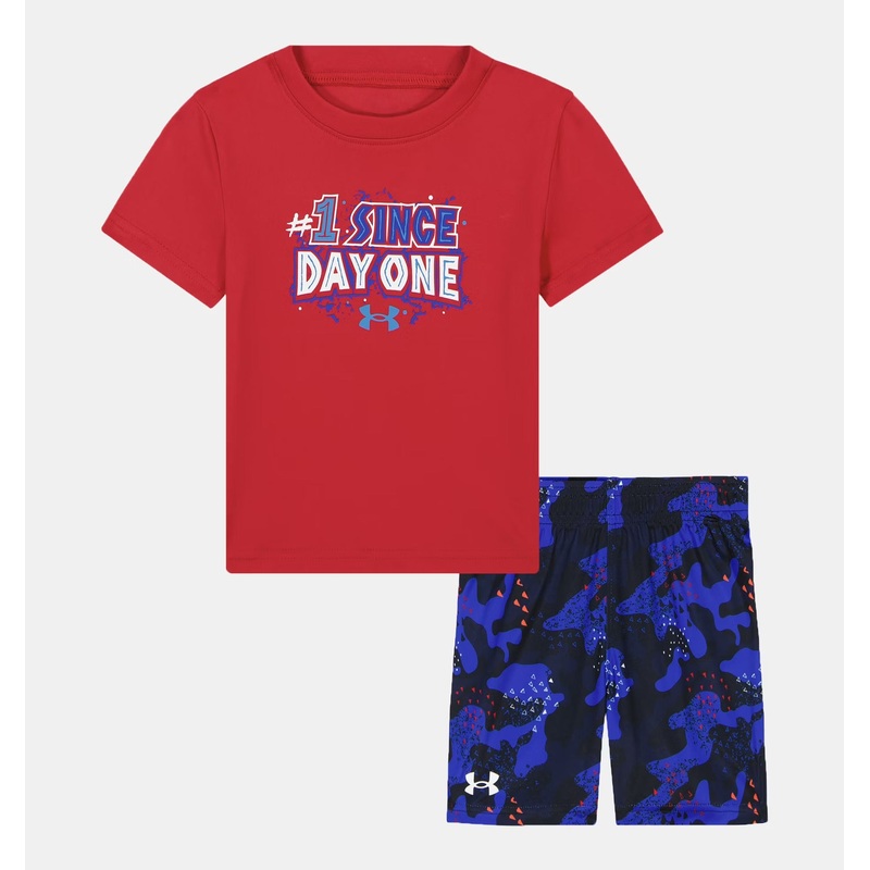 UA 2 PC Printed Tech Set Red 0/3M
