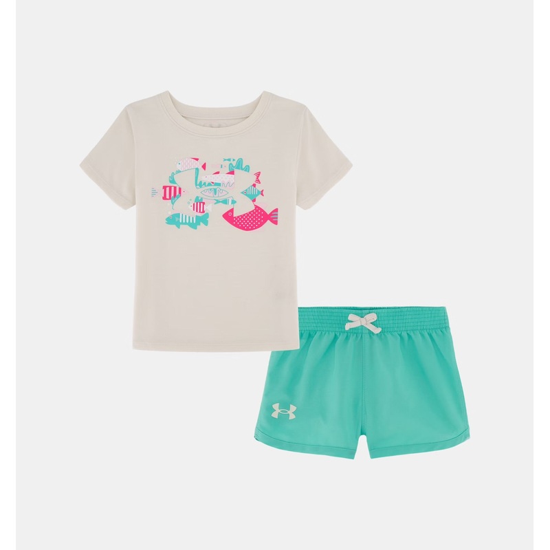UA FISH LOGO SET STONE 2T
