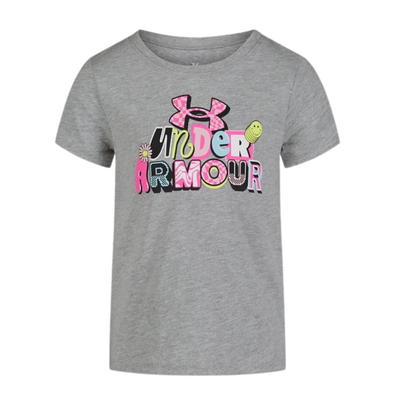 UA Party People SS Tee Mod Gray 2T