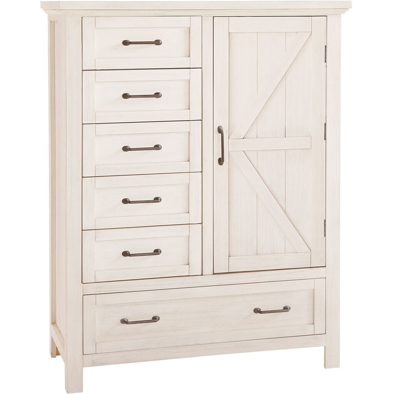 Westwood Design Westfield Chifferobe Brushed White