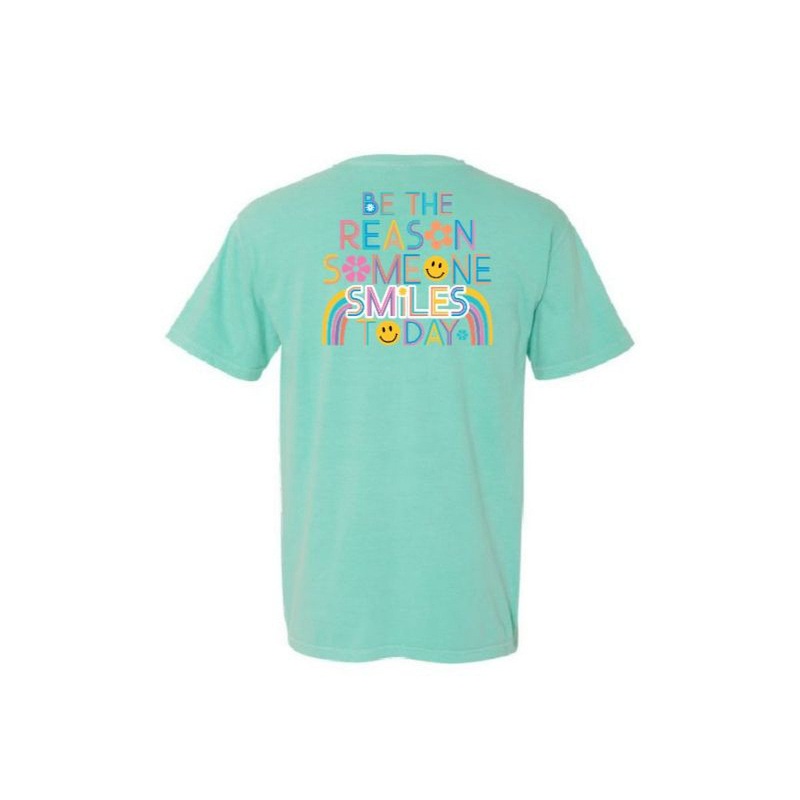 Be the Reason Someone Smiles Today Crew Neck T-Shirt 2T