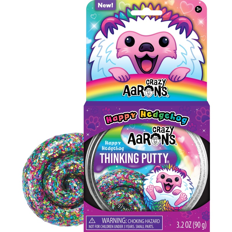 Crazy Aaron’s Happy Hedgehog | Putty Pets