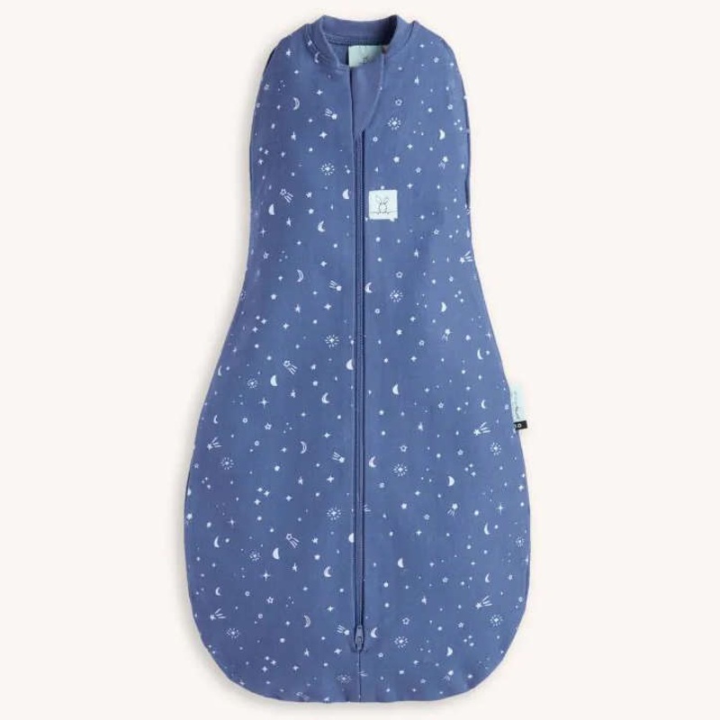 ergoPouch Cocoon Swaddle 0.2 TOG | Night Sky Newborn