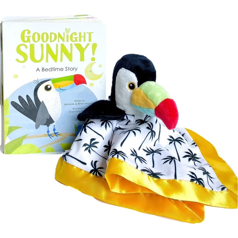 Frankie Dean Sunny the Toucan Dream Blanket + Bedtime Book