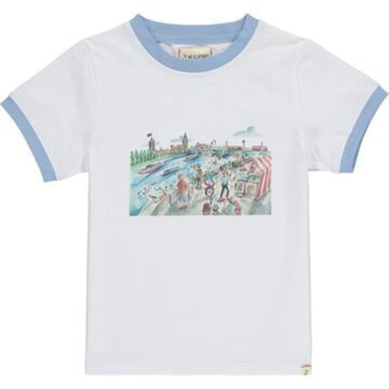 Me & Henry Henry 10 Graphic Tee | Henry Loves London Print 2-3T