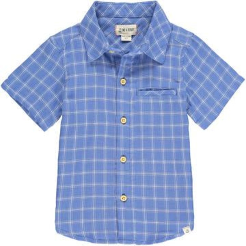 Me & Henry Newport Short Sleeved Shirt 2-3T