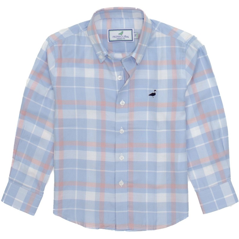 Properly Tied Lucky Duck Seasonal Sportshirt | Seaside 2T