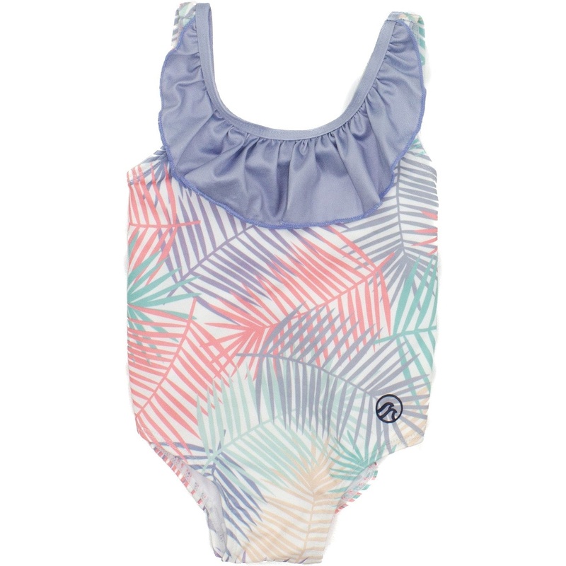 Properly Tied Lucky Duck Shordees Girls Swimsuit | Palm 2T
