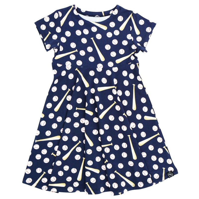 Swirly Girl Dress Little Slugger 2T