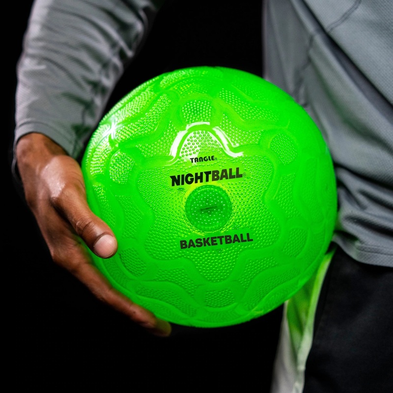 Tangle NightBall Basketball Green
