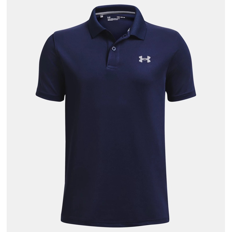 UA Match Play Solid Polo Midnight Navy 2T