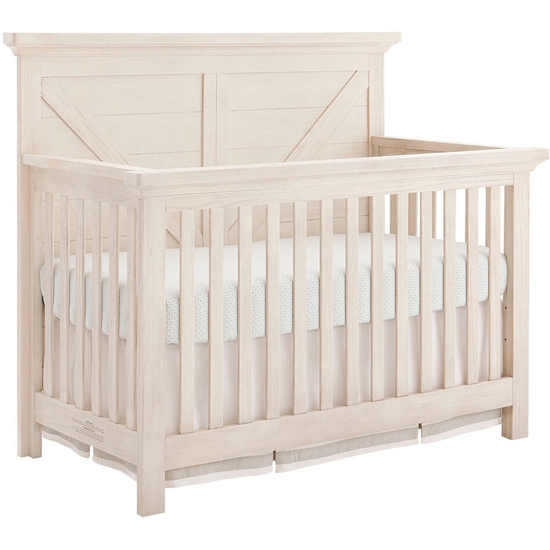 Westwood Design Westfield Convertible Crib Brushed White