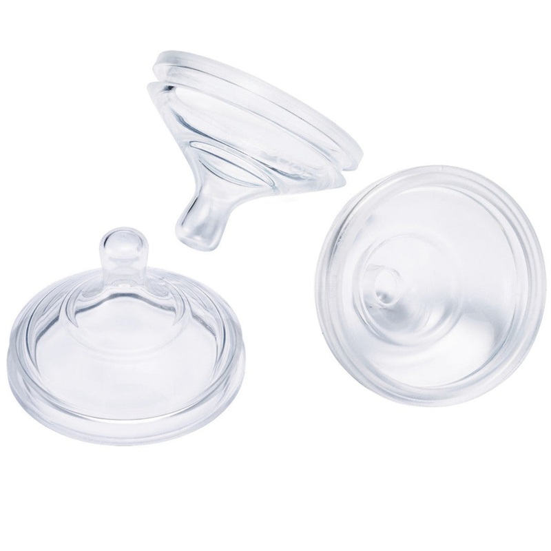 Boon Nursh Silicone Nipples 3-Pack Slow