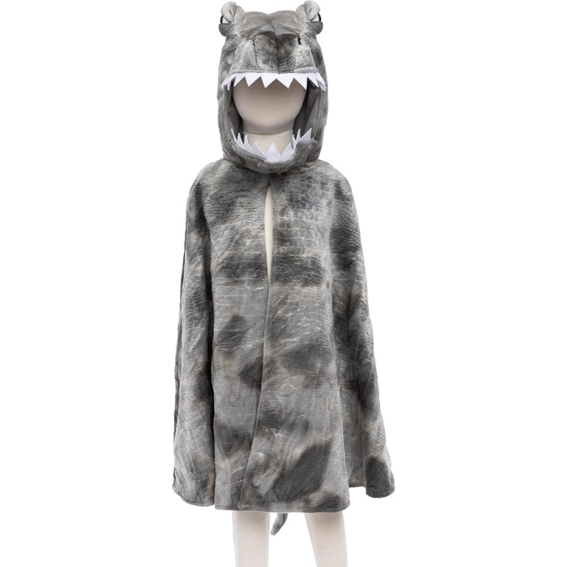 Great Pretenders Grey Grandasaurus Spinosaurus Cape 4-6Y
