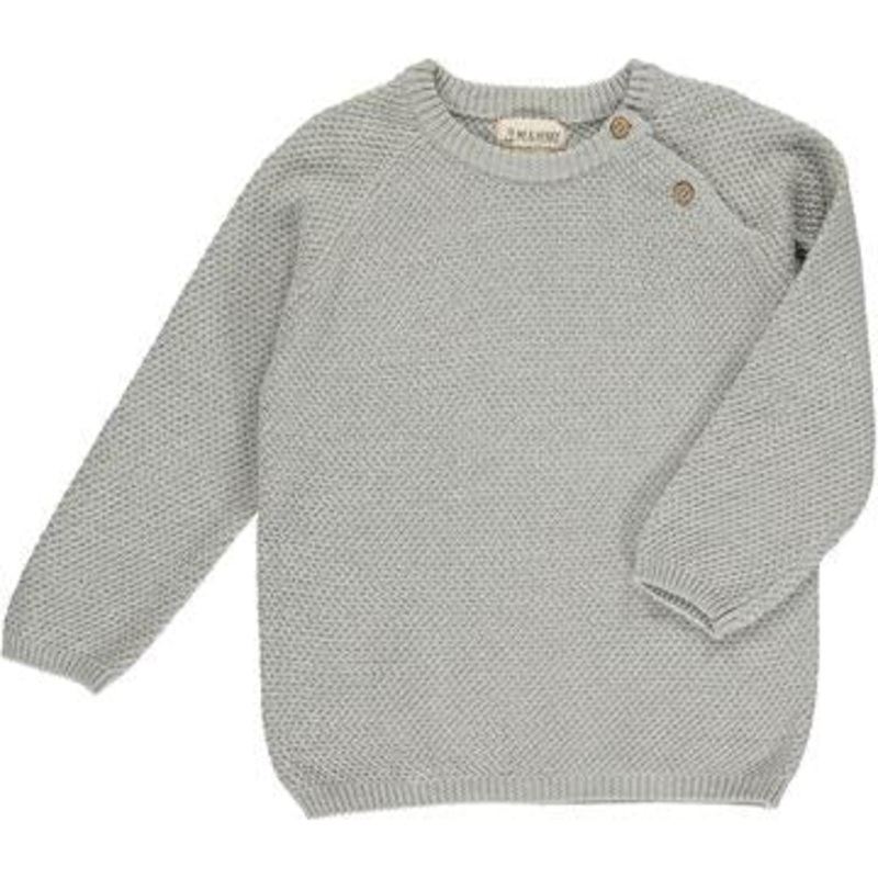 Me & Henry Roan Sweater | Grey 2-3T