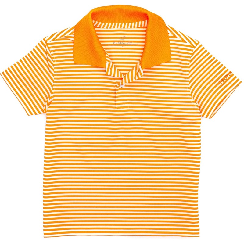 Properly Tied Boys Dallas Polo | Orange 2T