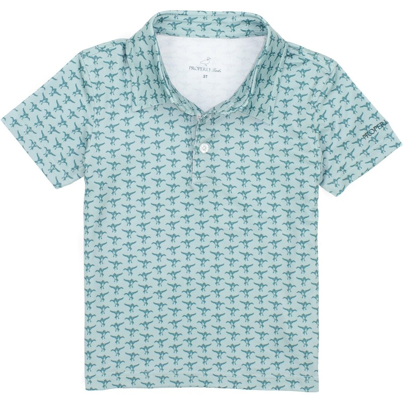 Properly Tied Boys Inlet Polo | Flying Mallard 2T