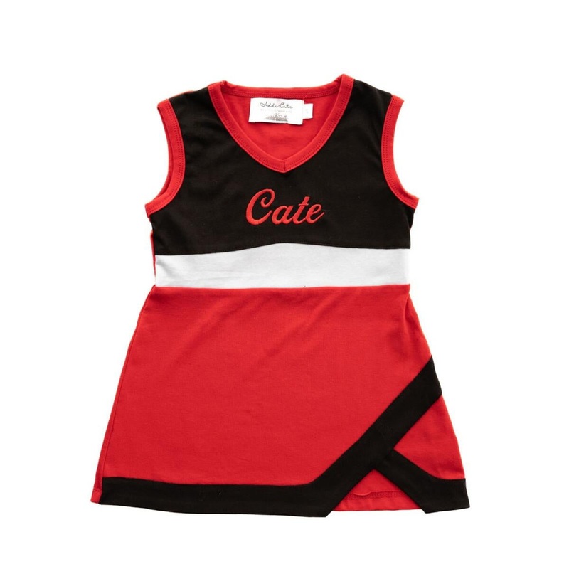 Red/Black Cheer Dress 12-18M