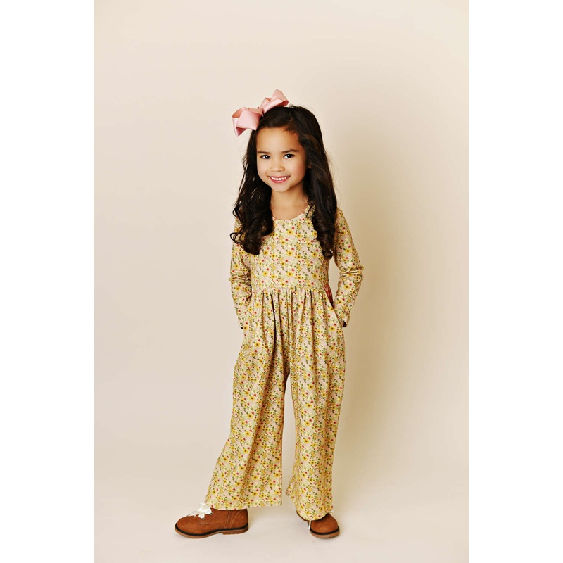 Swoon Baby Clothing Golden Ditsy Pocket Jumper 9-12M