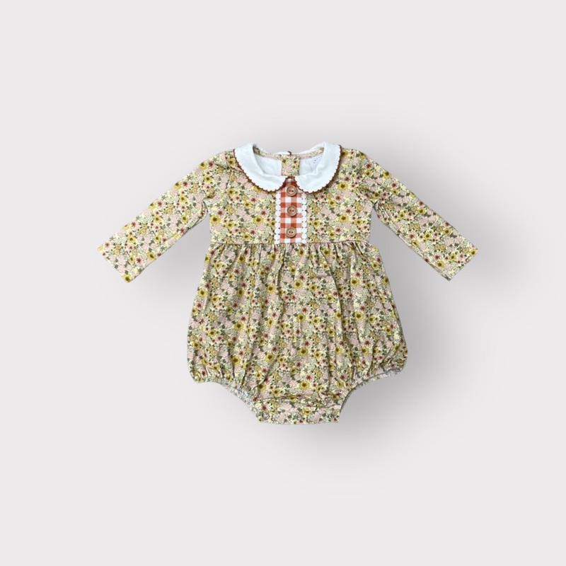 Swoon Baby Clothing Golden Ditsy Proper Bliss Bubble Newborn