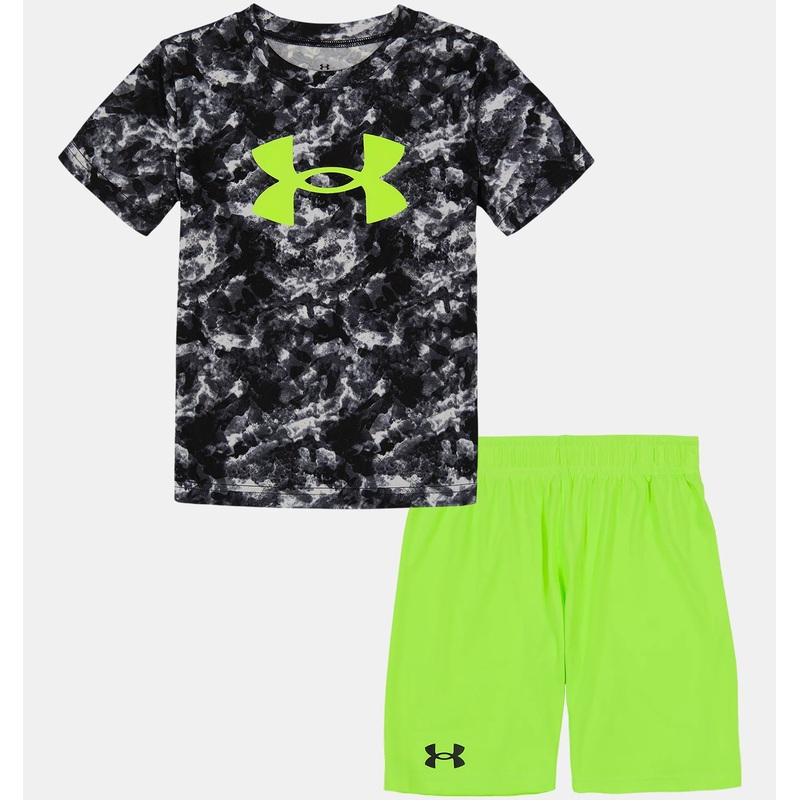 UA SEAFOAM CAMO SET BLACK 2T