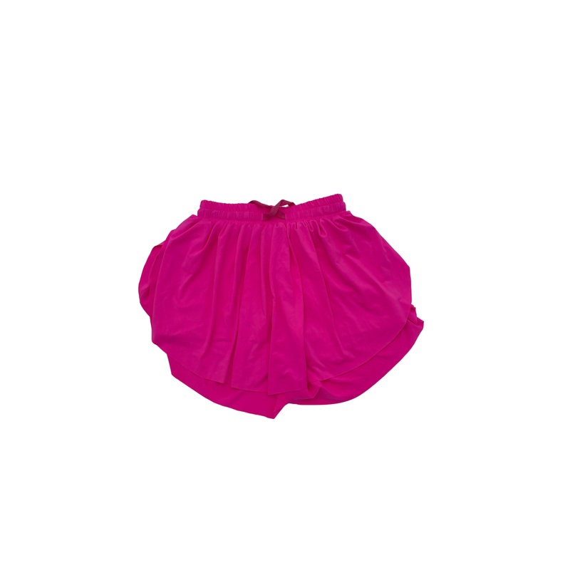 Butterfly Athletic Shorts Hot Pink 2T